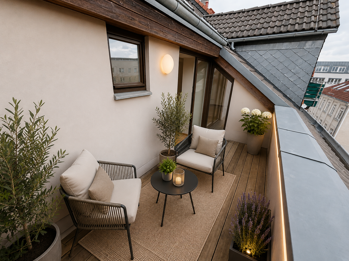 Balkon (Einrichtungsbeispiel)