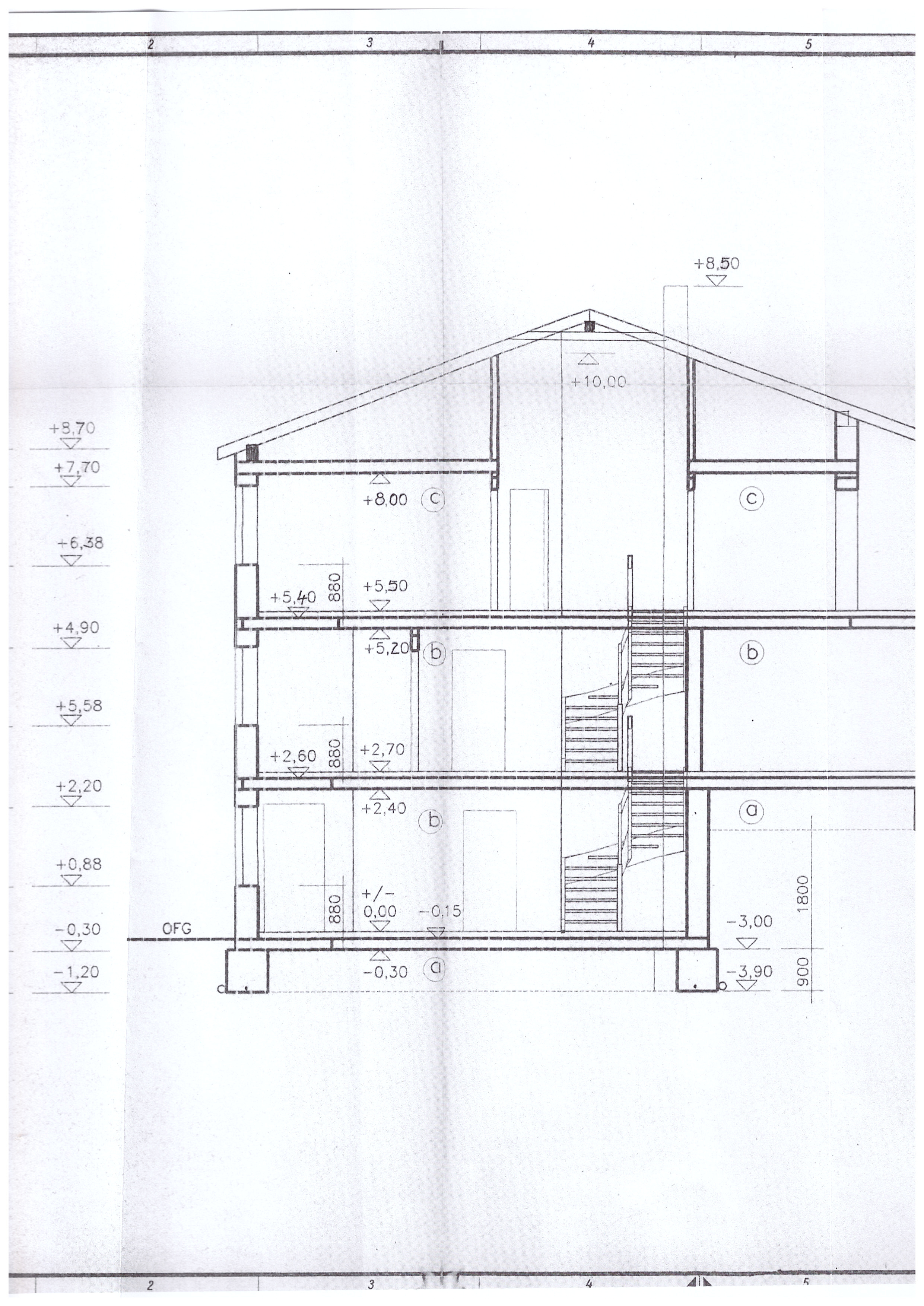 Schnitt Haus