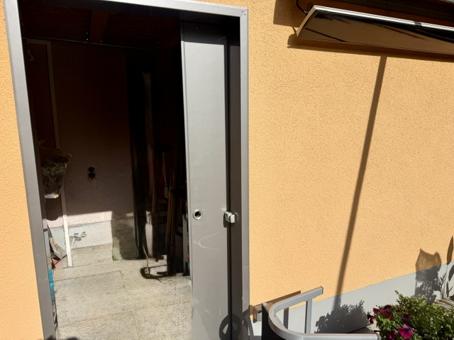 Abstellraum Terrasse