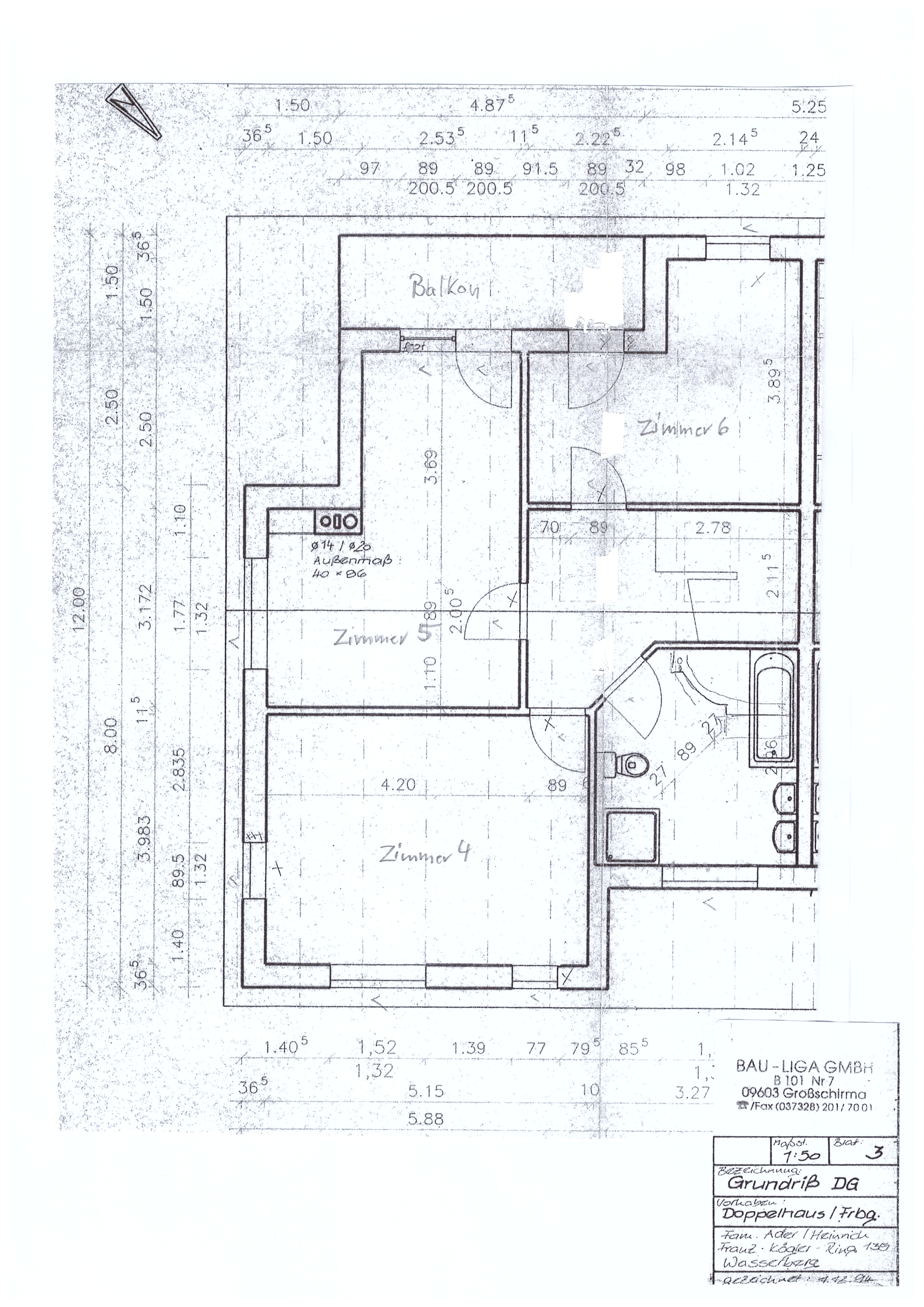 Grundriss DG